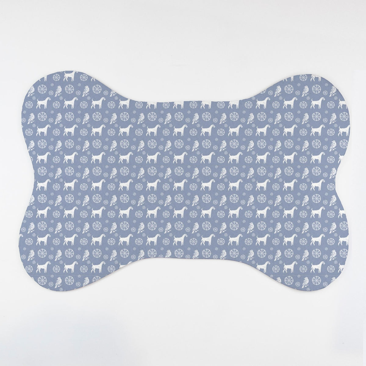 Pet Mat Bird Dog, Cornflower Philomela Textiles and Wallpaper